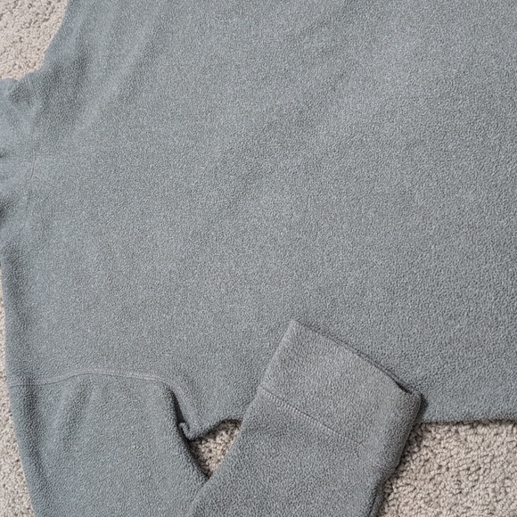 The North Face Boys Zip Up Fleece Hooded Jacket Gray Size Large - Picture 8 of 8